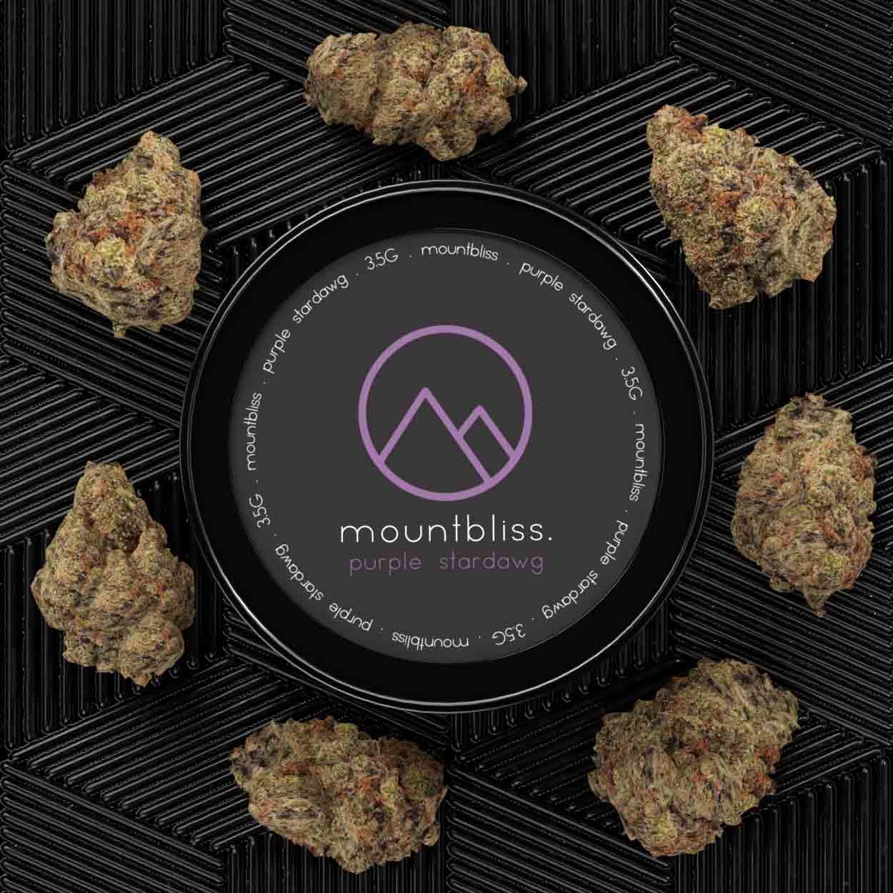 Purple Stardawg 3.5G THC Flower