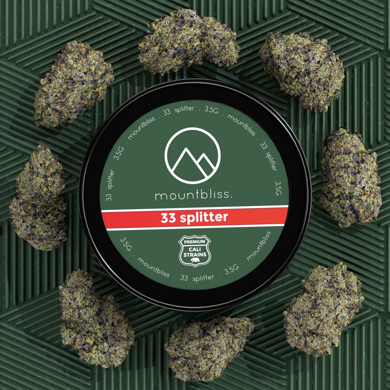 33 Splitter 3.5G THC Cali Flower