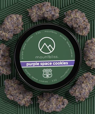 Purple Space Cookies 3.5G THC Cali Flower