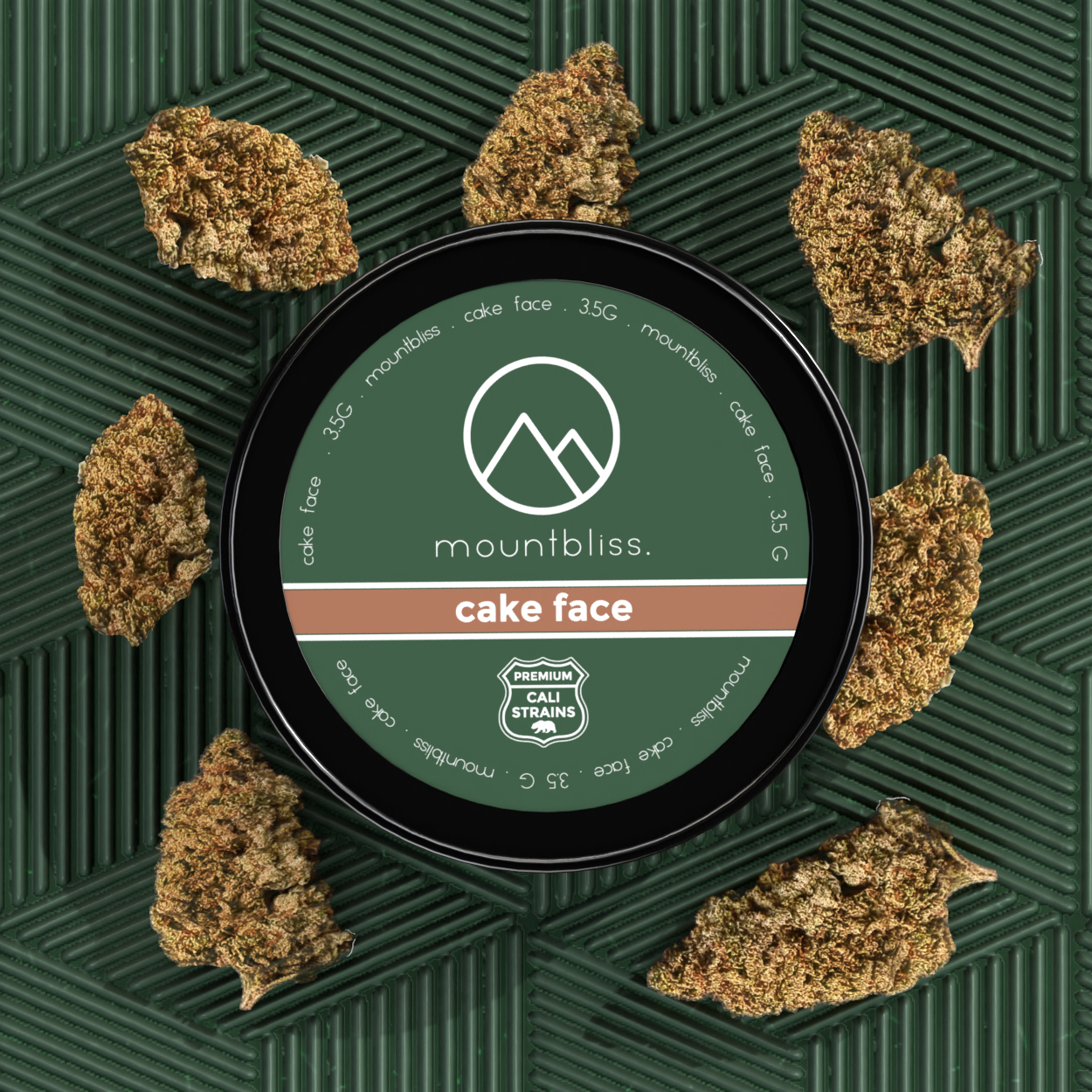 Cake Face 3.5G THC Cali Flower