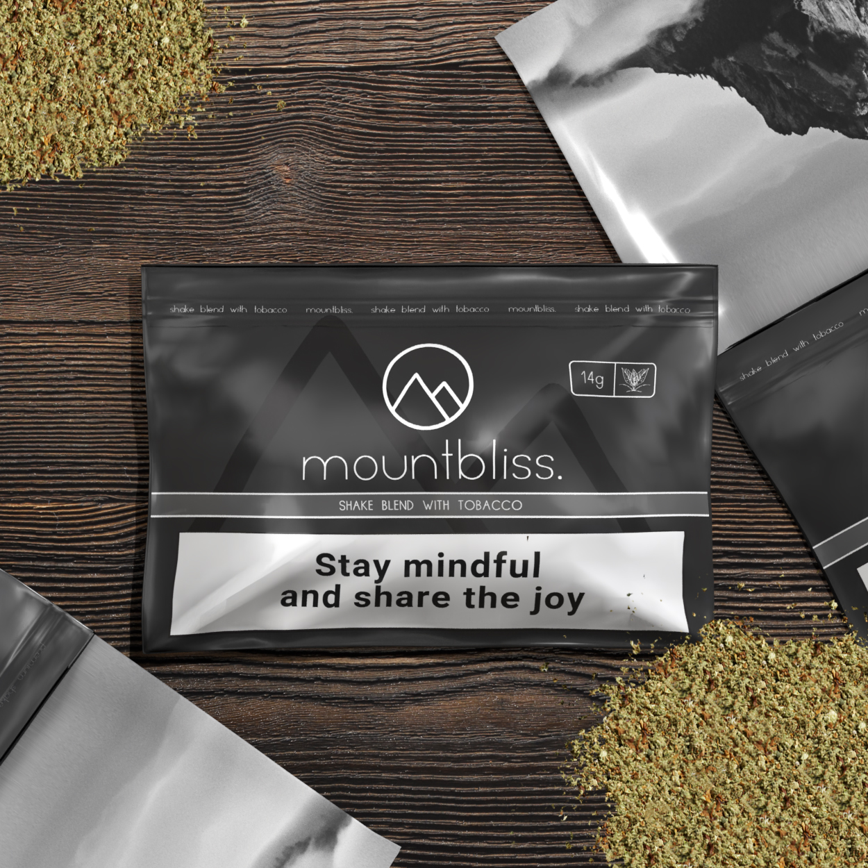 THC Shake+Tobacco Blend 14G