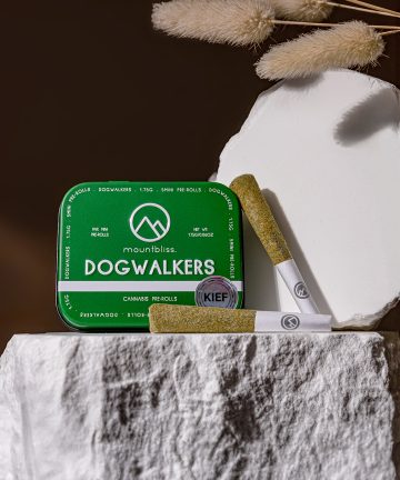 Dogwalkers Kief Dusted THC Pre-Rolls
