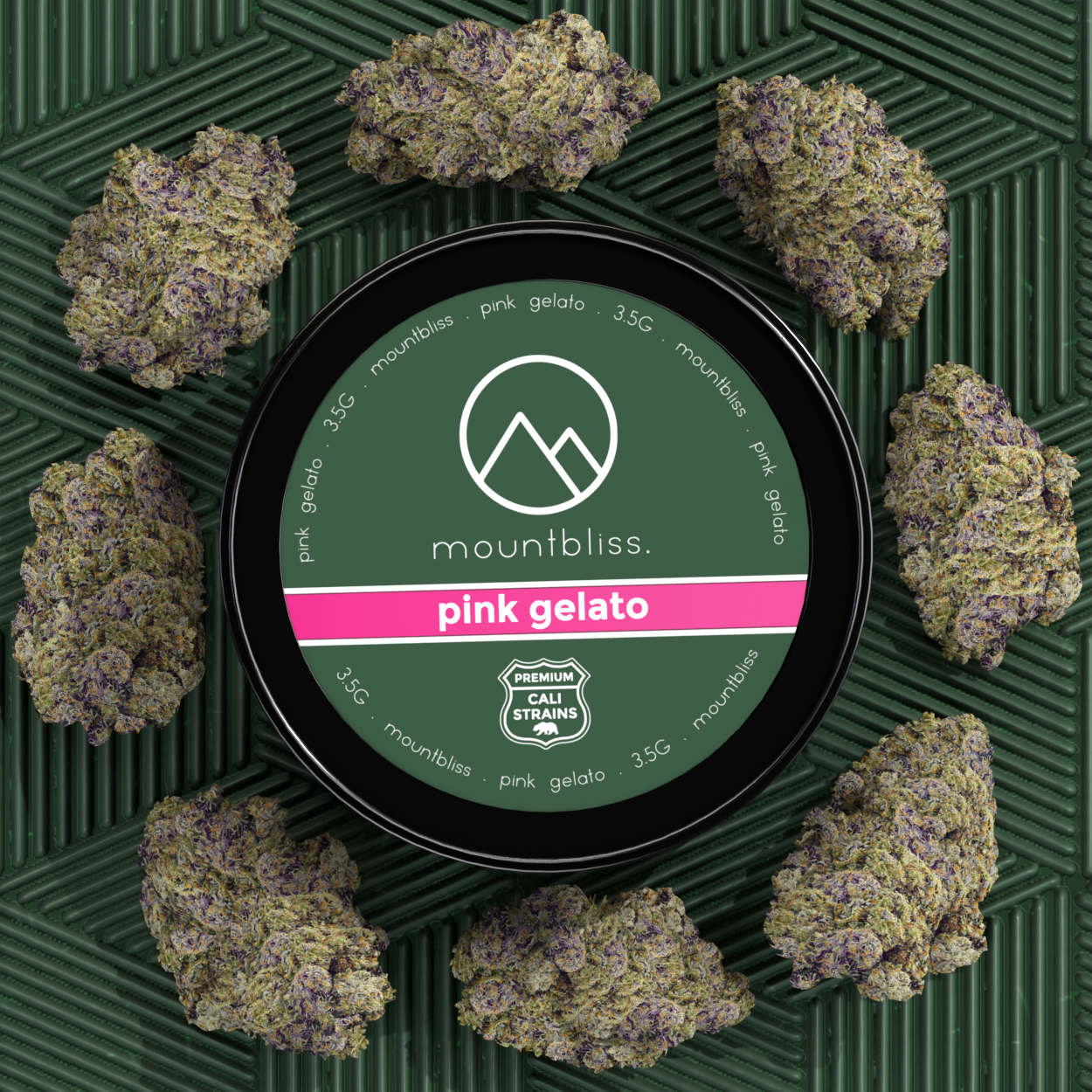 Pink Gelato 3.5G THC Cali Flower